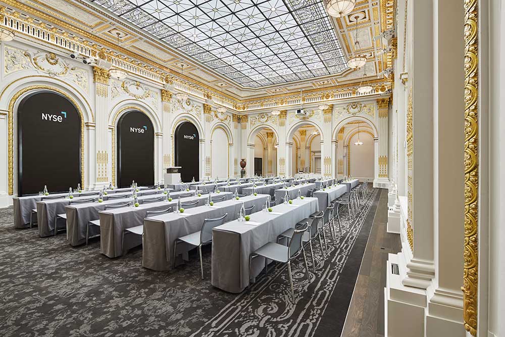 NYSE Board Room - Classroom style seating