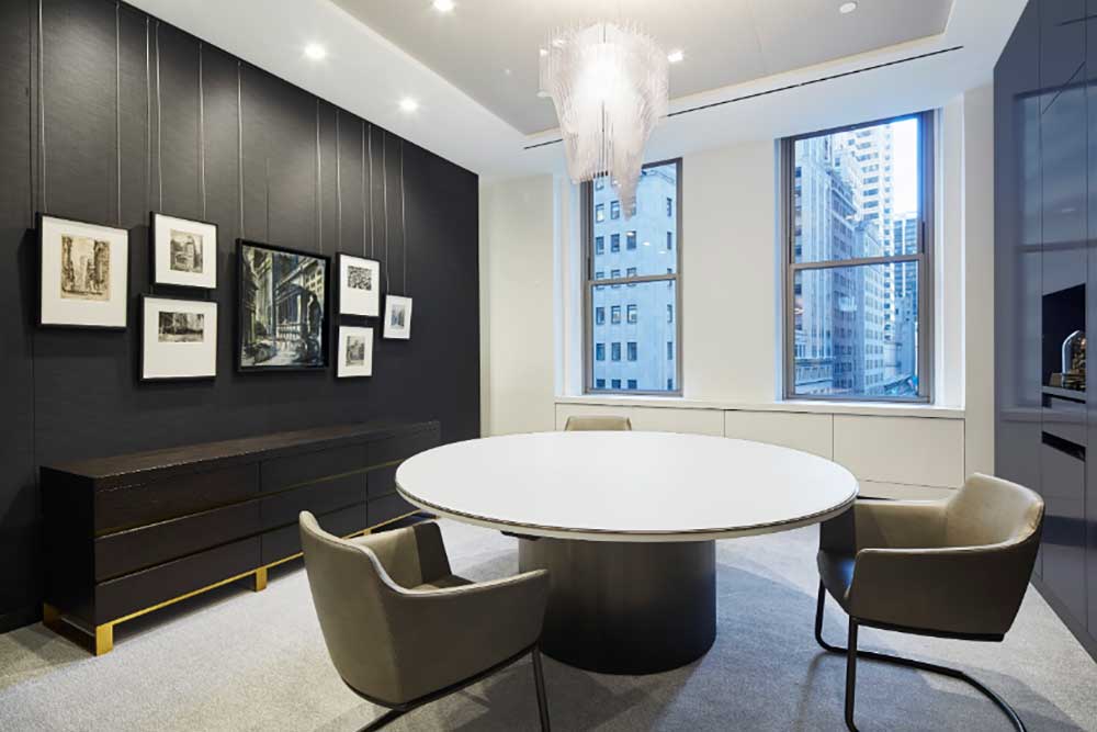 NYSE Board Room - Lounge seating