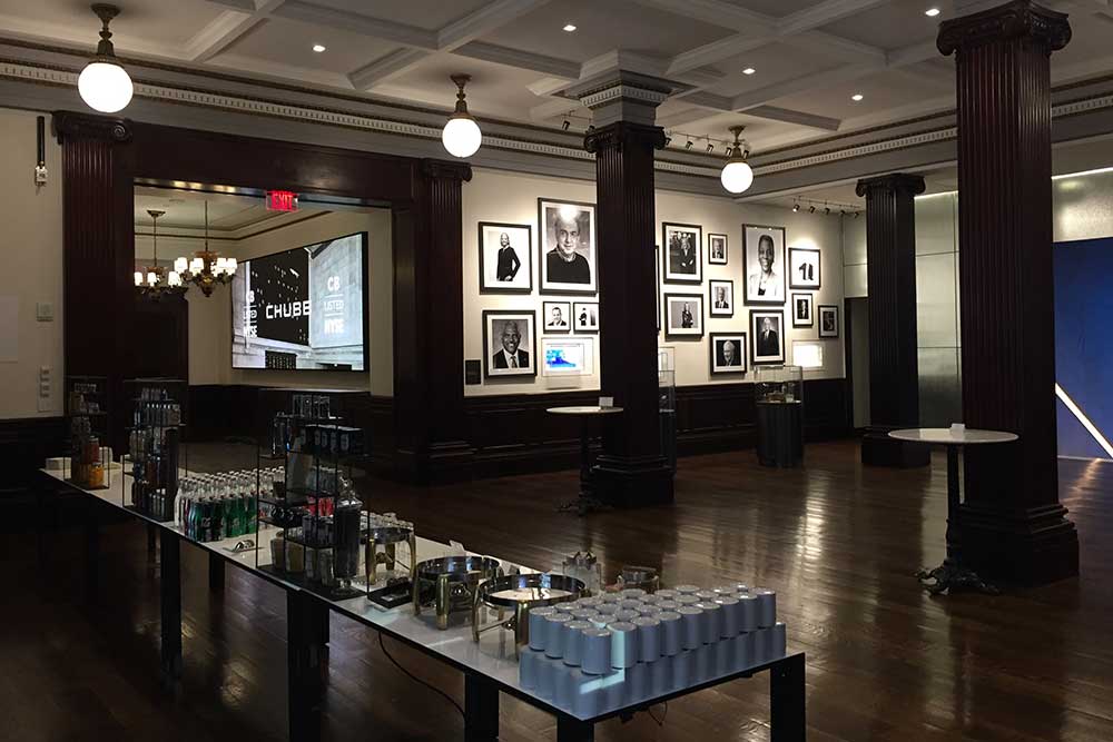 NYSE Freedom Hall Pre-function space